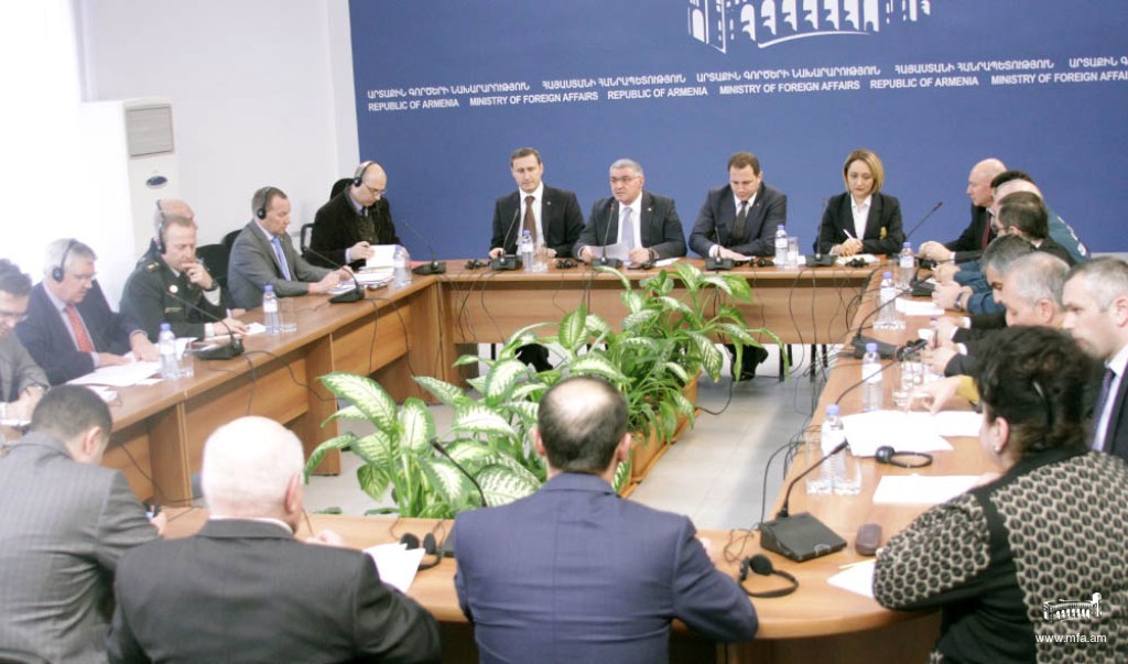 Joint session of NATO&rsquo;s delegation and Interdepartmental Committee on implementation of Armenia-NATO IPAP took place at the Ministry of Foreign Affairs of Armenia