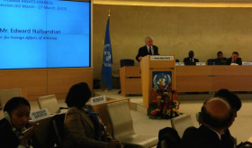 Foreign Minister of Armenia addressed the 28th Session of the UN Human Rights Council