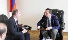 ՀՀ-ում Սլովակիայի նորանշանակ դեսպանն իր հավատարմագրերի պատճենը հանձնեց ԱԳ նախարարի տեղակալին