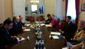 Armenia's FM met the President of Slovenia