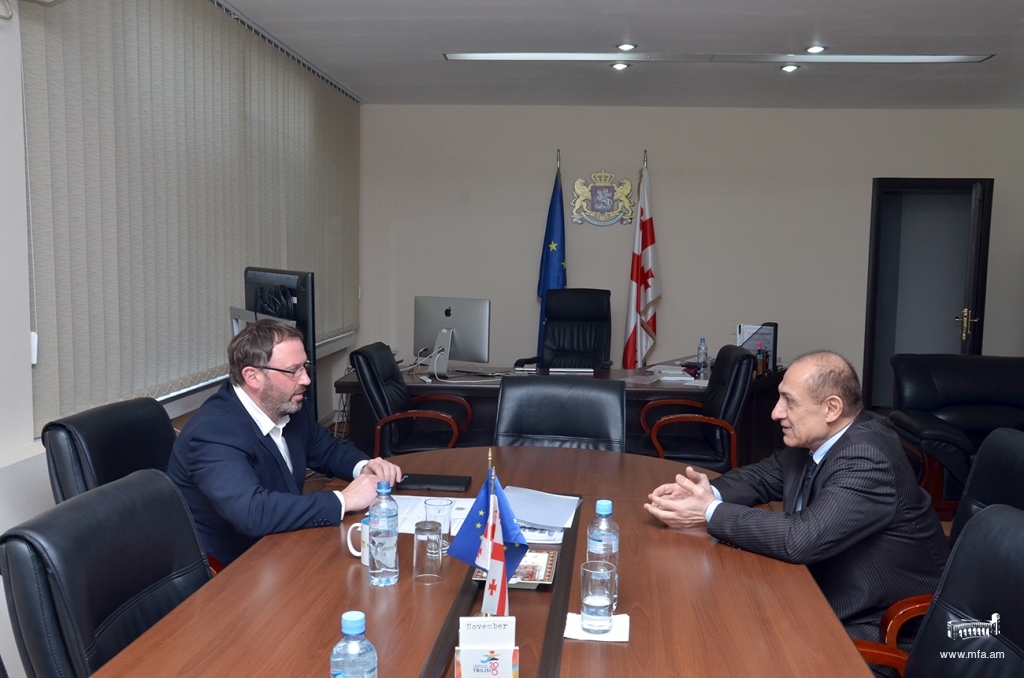 Դեսպան Վարդանյանի հանդիպումը Վրաստանի շրջակա միջավայրի և բնական պաշարների պահպանության նախարարի հետ