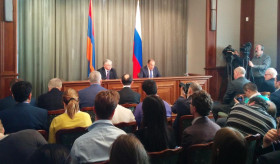 Joint press-conference of the Foreign Ministers of Armenia and Russia