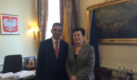 Դեսպան Ղազարյանի հանդիպումը Վարշավայի քաղաքապետի հետ