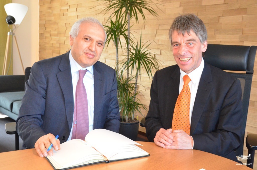 Գերմանիայում ՀՀ գործերի ժամանակավոր հավատարմատար Աշոտ Սմբատյանի հանդիպումները Յենա քաղաքում