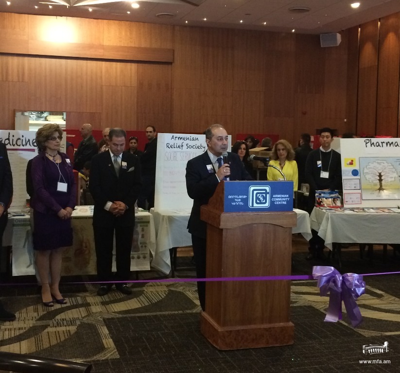 Event dedicated to the 100th anniversary of the Armenian Genocide in Toronto, Canada
