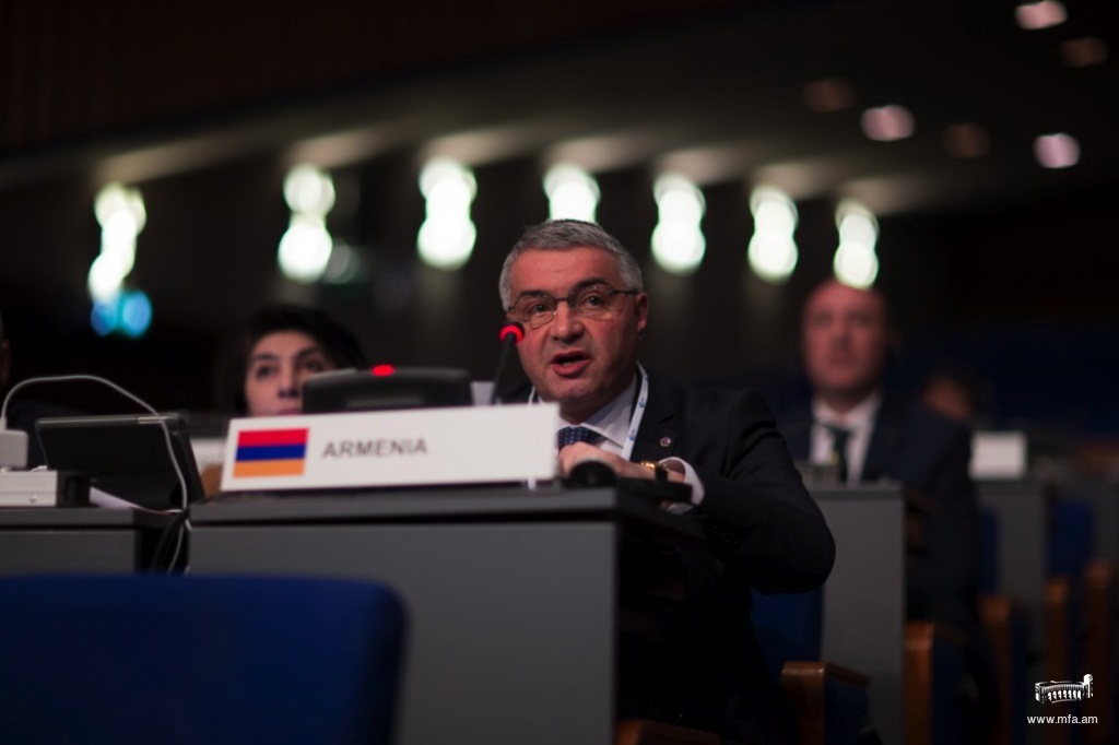 Deputy Foreign Minister Ashot Hovakimian participated in the Global Cyberspace Conference in The Hague
