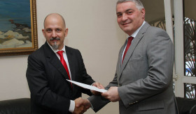 ԱԳ նախարարի տեղակալ Աշոտ Հովակիմյանն ընդունեց Արգենտինայի նորանշանակ դեսպանին