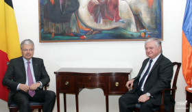 Meeting of the Foreign Ministers of Armenia and Belgium