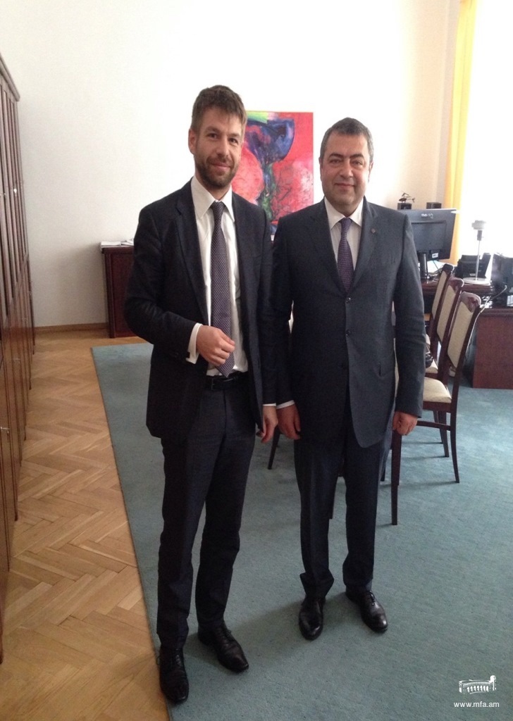 Դեսպան Սեյրանյանի հանդիպումը Չեխիայի արդարադատության նախարարի հետ
