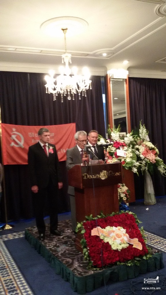 Հայրենական Մեծ պատերազմում տարած հաղթանակի 70-րդ տարեդարձին նվիրված միջոցառում Սիրիայում