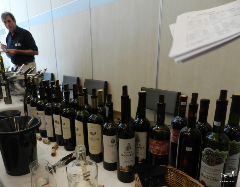 Հայկական գինիների ցուցադրություն Ամստերդամում