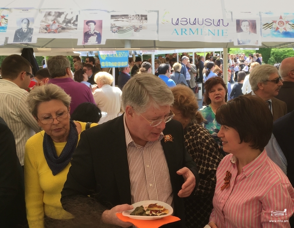 Հայրենական Մեծ պատերազմում տարած հաղթանակի 70-րդ տարեդարձին նվիրված միջոցառում Ժնևում