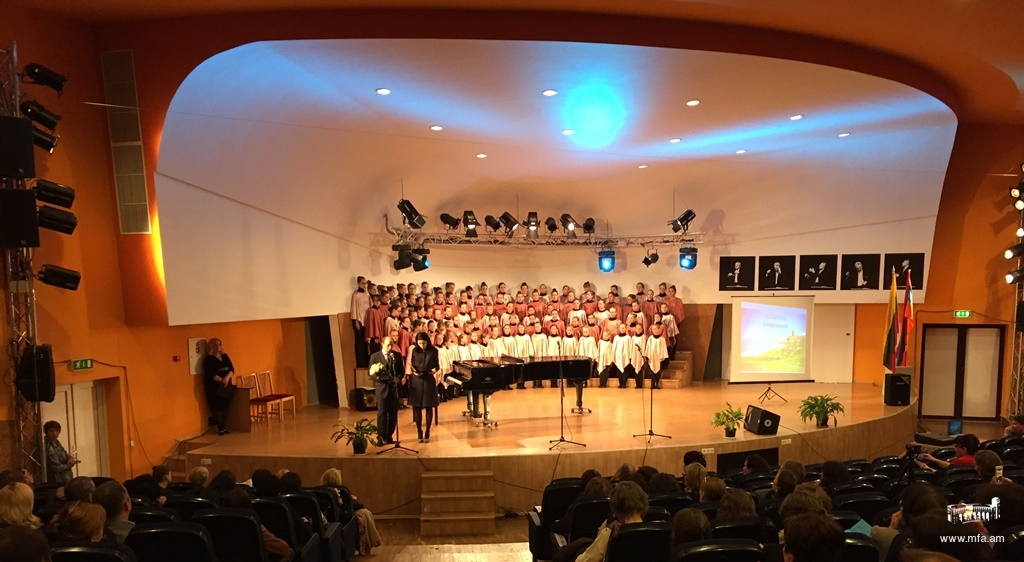 Հանրապետության տոնին նվիրված միջոցառում Լիտվայում