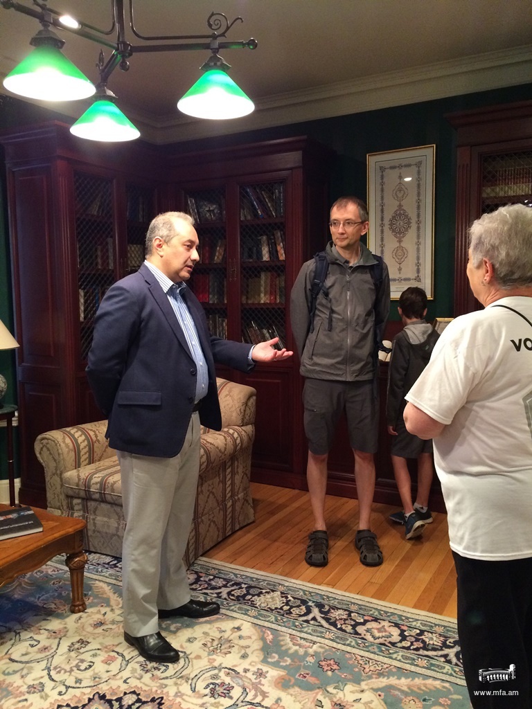 "Doors Open Ottawa" project at the embassy of Armenia to Canada