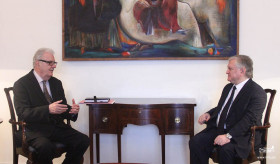 Edward Nalbandian received the Delegation of the International Organisation of La Francophonie