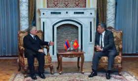 Հայաստանի և Ղրղզստանի արտգործնախարարների հանդիպումը 