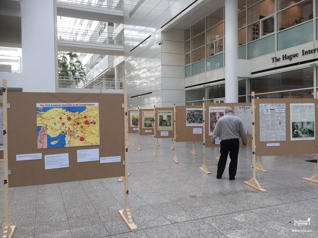 Հայոց ցեղասպանության 100-րդ տարելիցին նվիրված ցուցահանդես Հաագայում