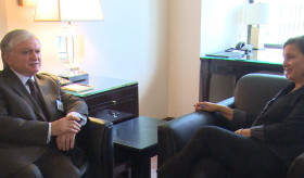 Էդվարդ Նալբանդյանը հանդիպեց ԱՄՆ պետքարտուղարի տեղակալ Վիկտորիա Նուլանդի հետ