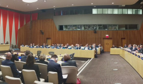 Հայաստանի արտգործնախարարը ելույթ ունեցավ &laquo;ԵԱՀԿ խաղաղությանն ուղղված գործողություններին&raquo; նվիրված նախարարական հանդիպմանը