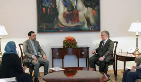 Իրանի նորանշանակ դեսպանն իր հավատարմագրերի պատճենը հանձնեց Հայաստանի արտգործնախարարին