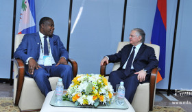 Հայաստանի և Հայիթիի արտգործնախարարների հանդիպումը