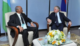 Հայաստանի արտգործնախարարի և Ջիբութիի միջազգային համագործակցության նախարարի հանդիպումը