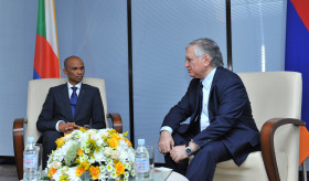 Հայաստանի արտգործնախարարի և Կոմորոսի արտաքին գործերի և համագործակցության նախարարի հանդիպումը