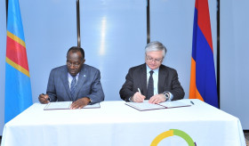 Հայաստանի և Կոնգոյի Դեմոկրատական Հանրապետության արտգործնախարարների հանդիպումը 