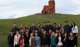 Դիվանագիտական դպրոցի ունկնդիրների ուսումնական այցն Արցախ