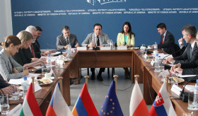 Հանդիպում Վիշեգրադյան քառյակի ԱԳՆ քաղաքական տնօրենների հետ