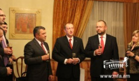 Նախատոնական ընդունելություն Պրահայում ՀՀ դեսպանությունում