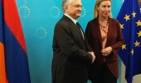 Minister Nalbandian met the HRVP Mogherini