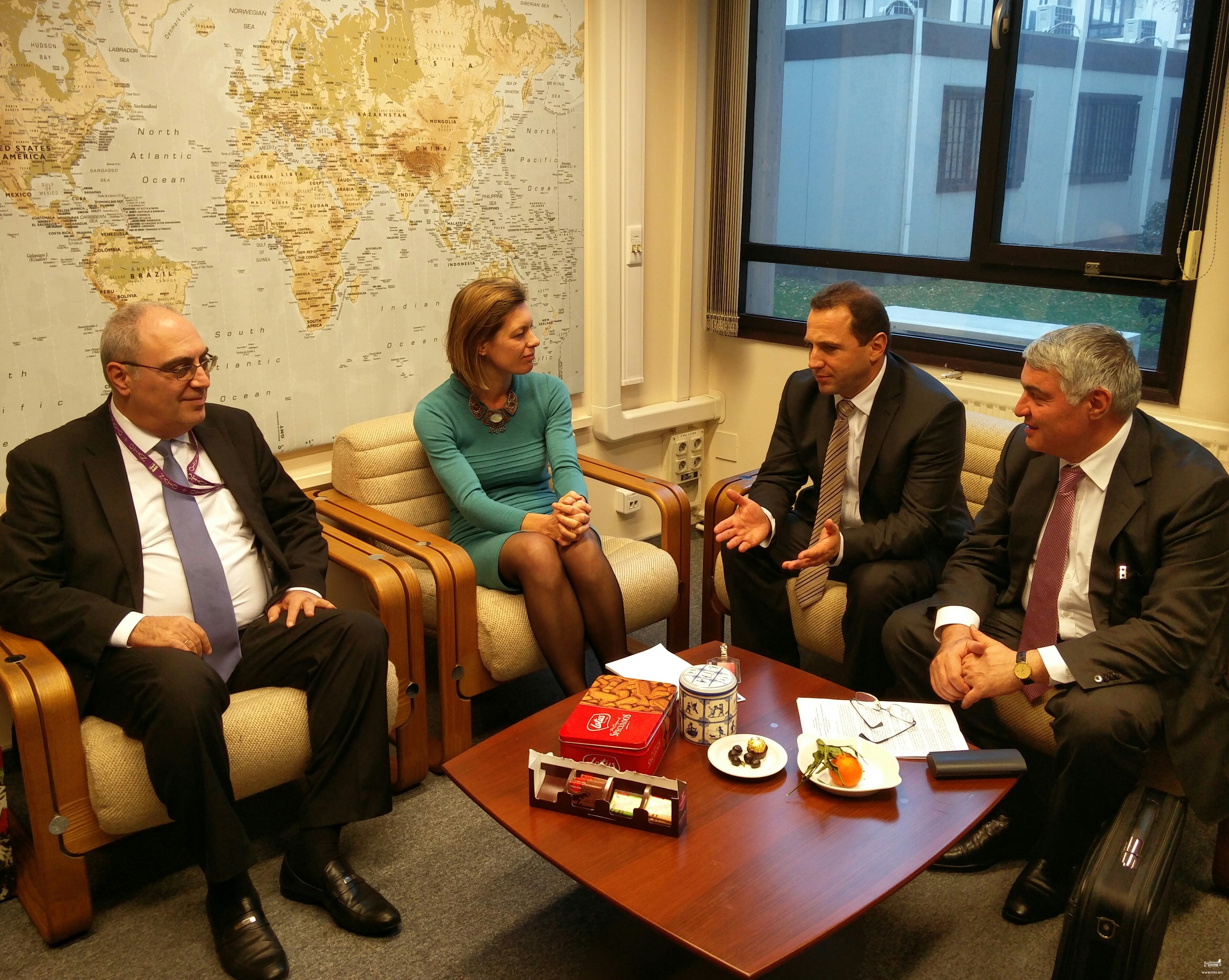 The working visit of the delegation of the Republic of Armenia to the NATO Headquarters