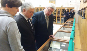 Foreign Minister attended opening of the exhibition dedicated to the 200th anniversary of Lazarev Institute of Oriental Studies
