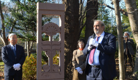 Խաչքարի բացման արարողություն Ճապոնիայում