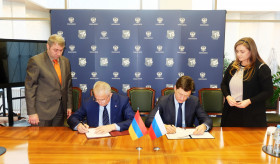 Արձանագրության ստորագրում ՌԴ Էներգետիկայի նախարարությունում