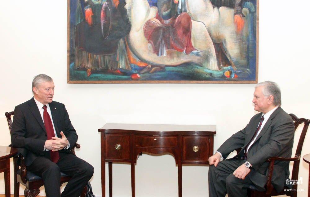 Minister of Foreign Affairs received Secretary-General of the Collective Security Treaty Organization