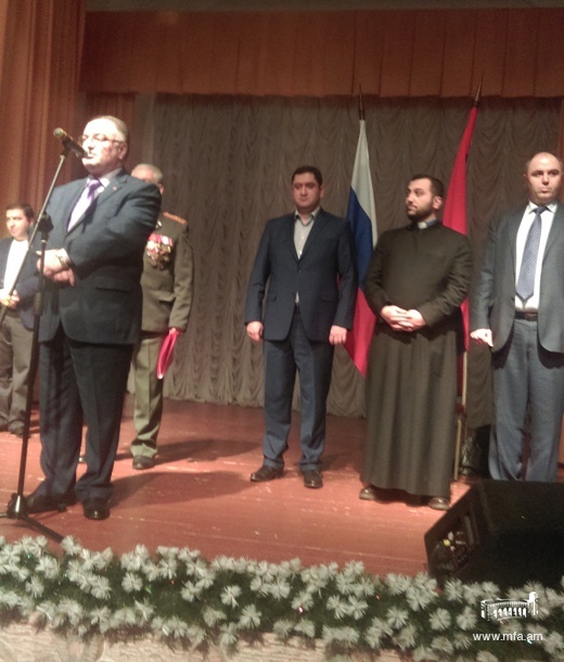 Բանակի օրվան նվիրված միջոցառում Սանկտ Պետերբուրգում