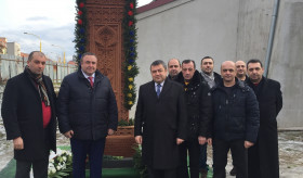 Հայոց ցեղասպանությանը նվիրված խաչքարի օծման արարողություն Սլովակիայի Կոշիցե քաղաքում