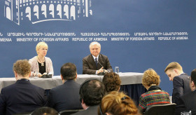 ՀՀ ԱԳ նախարար Էդվարդ Նալբանդյանի խոսքը Շվեդիայի ԱԳ նախարար Մարգոտ Վալստրյոմի հետ համատեղ մամլո ասուլիսին