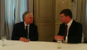 Foreign Minister of Armenia Edward Nalbandian met Miroslav Lajčák, the Foreign Minister of the Slovak Republic