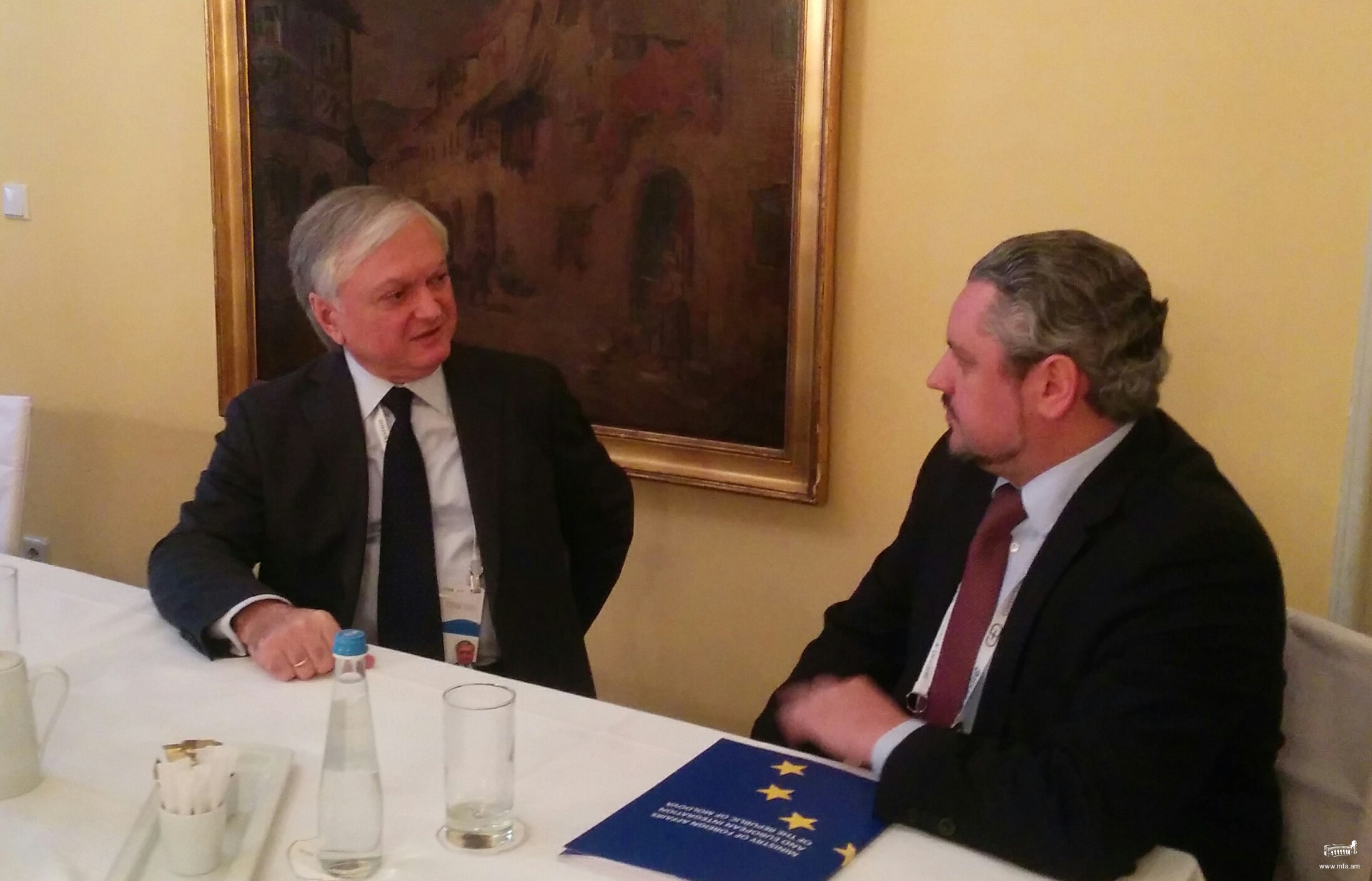 Foreign Minister of Armenia had a meeting with Foreign Minister of Moldova