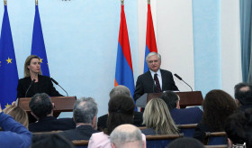 Remarks of Foreign Minister Edward Nalbandian during the joint press conference with EU High Representative Federica Mogherini