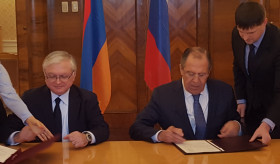 Meeting of the Foreign Ministers of Armenia and Russia