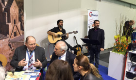 Reception at the ITB Armenian pavilion