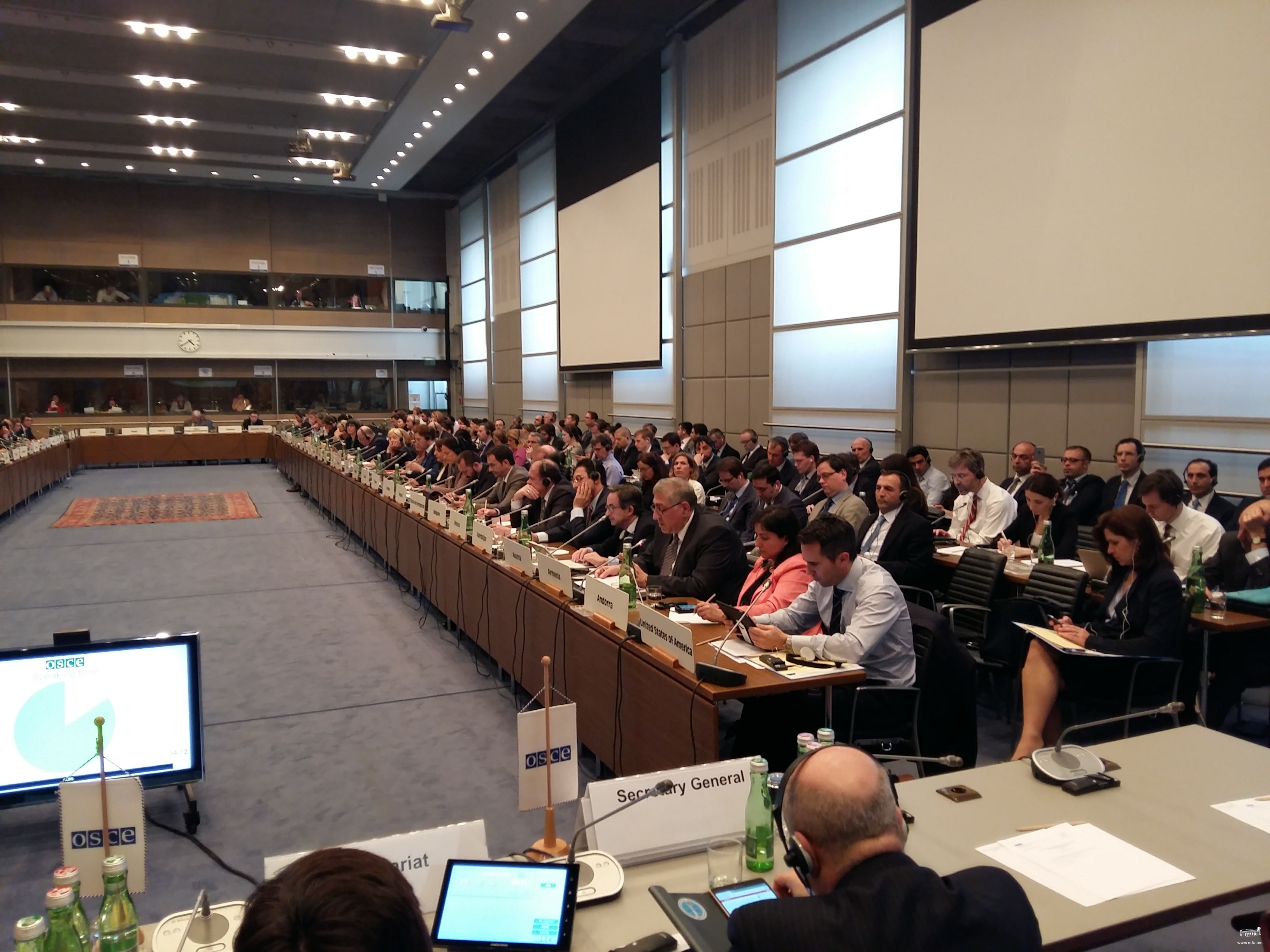Statement of Ambassador Kirakossian at the Special Meeting of the OSCE Permanent Council on the escalation of situation in the Nagorno-Karabakh conflict-zone
