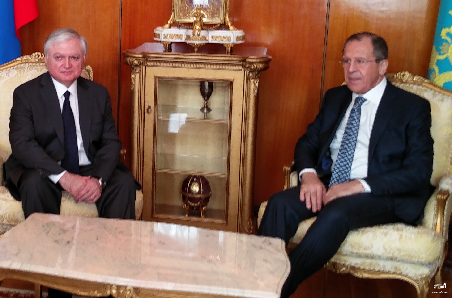 Meeting of Foreign Ministers of Armenia and Russia