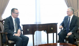 Հայաստանի արտգործնախարարի և ՄԱԿ-ի գլխավոր քարտուղարի տեղակալի հանդիպումը 