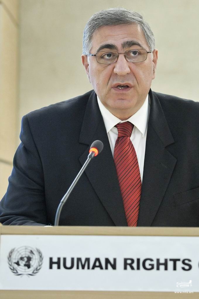 Statement by Ambassador Arman Kirakossian on the violations of the International Humanitarian Law by Azerbaijan