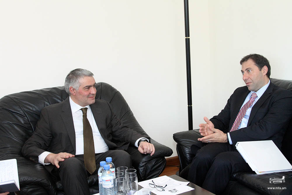 ԱԳ նախարարի տեղակալ Հովակիմյանի հանդիպումը ԱՄՆ պետքարտուղարի խորհրդականի հետ